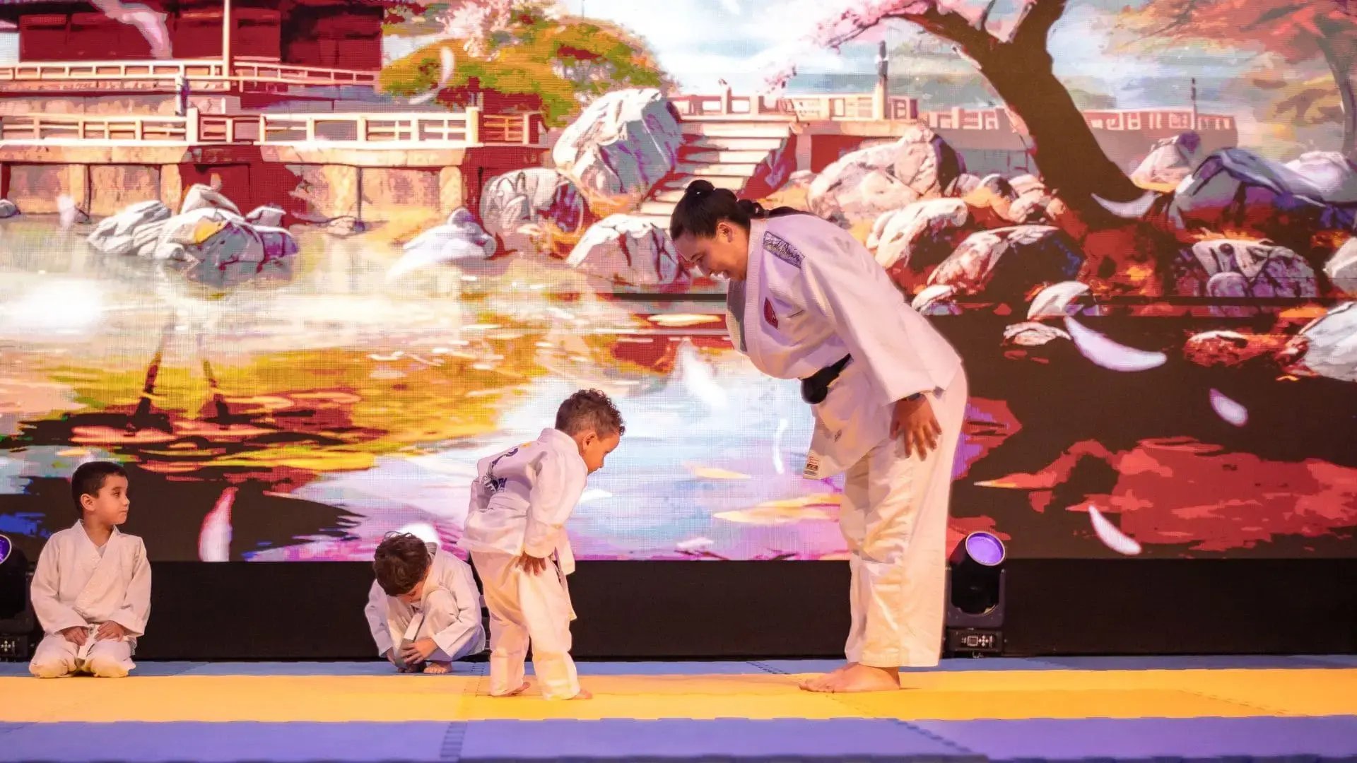 Atividades extracurriculares na escola – Judô