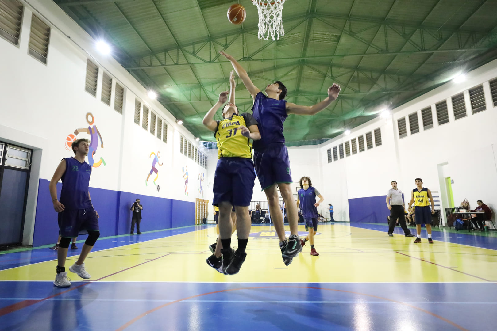 Basquete foi uma das modalidades da Copa Etapa 2018.