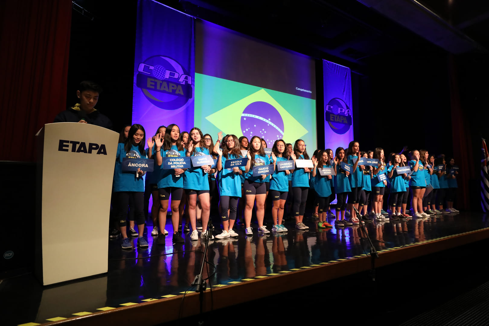 Copa Etapa 2018 reuniu 37 colégios da Grande São Paulo para competição esportiva.