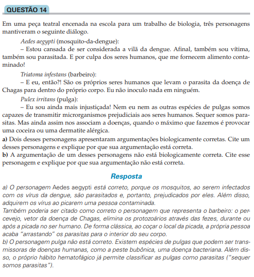 Tendências do Vestibular para Biologia