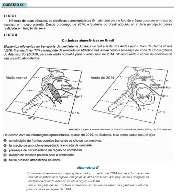 Tendências do vestibular em Geografia.