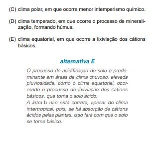 Tendências do vestibular em Geografia.