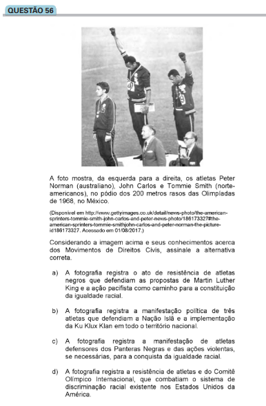 Tendências do Vestibular para História.