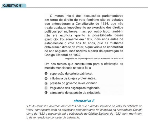 Tendências do Vestibular em História.