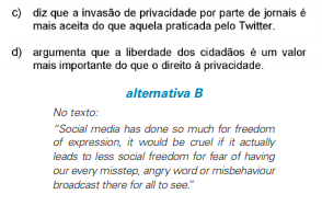 Tendências do Vestibular para Inglês.