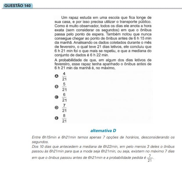 Tendências do Vestibular em Matemática.