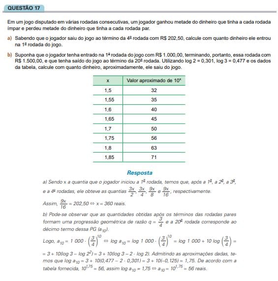 Tendências do Vestibular em Matemática.