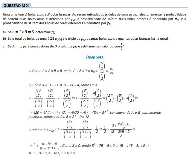 Tendências do Vestibular em Matemática.