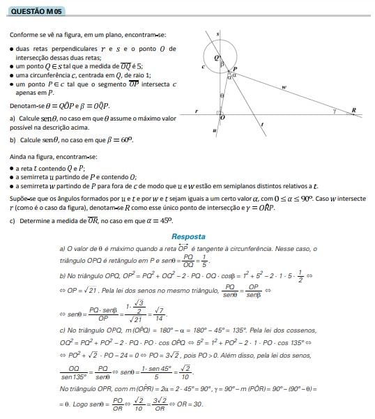 Tendências do Vestibular em Matemática.