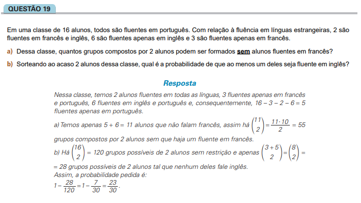 Tendências do vestibular para matemática.