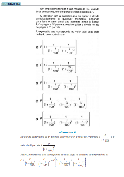 Tendências do vestibular para matemática.