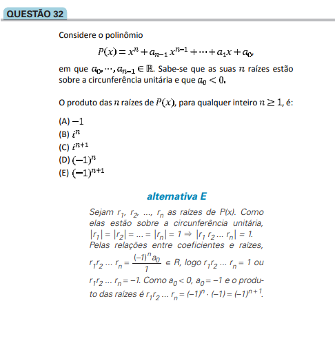 Tendências do vestibular para matemática.