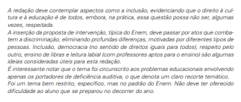 Tendências do vestibular para português.