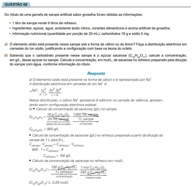 Tendências do Vestibular em Química.