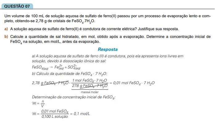 Tendências do Vestibular para Química.