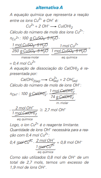 Tendências do Vestibular para Química.