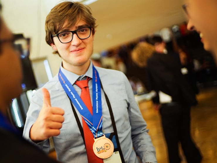 Gabriel Guerra Trigo já conquistou mais de 20 medalhas em competições estudantis.