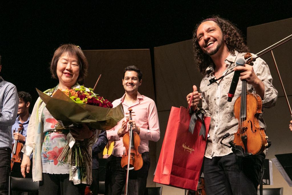 A parceria entre a Camerata Fukuda e o Grupo Etapa visa ampliar o universo cultural dos estudantes por meio da música.