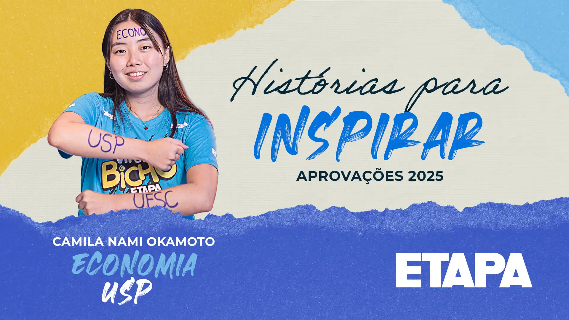 Histórias para inspirar: Camila Nami Okamoto Ohashi