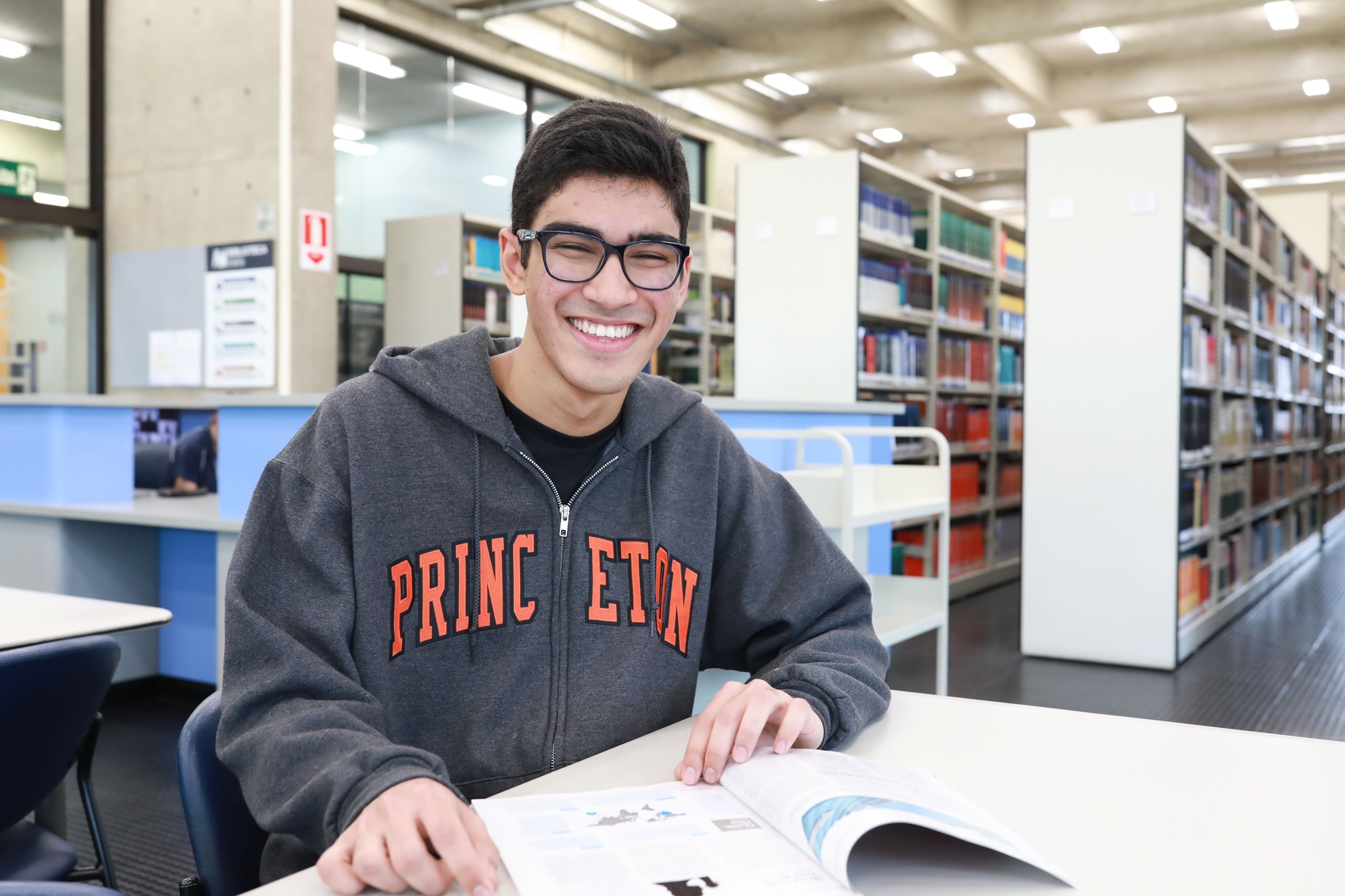 Lucas Melo de Oliveira escolheu cursar Matemática em Princeton University. 