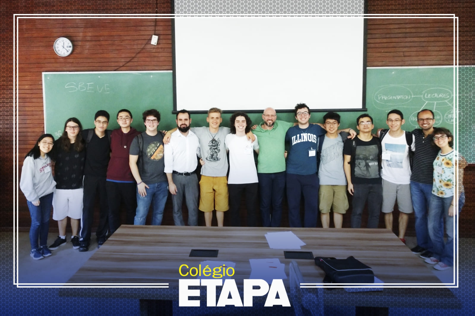 Alunos do Colégio Etapa participam de evento internacional sobre Física Atômica e Nuclear