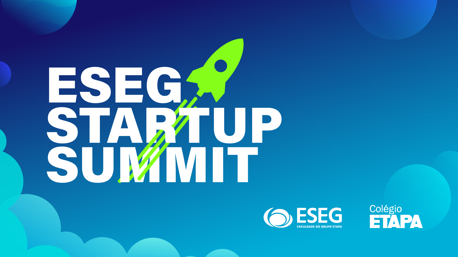 Durante o ESEG Startup Summit 2022, quatro grupos de alunos do Colégio Etapa apresentaram suas startups.