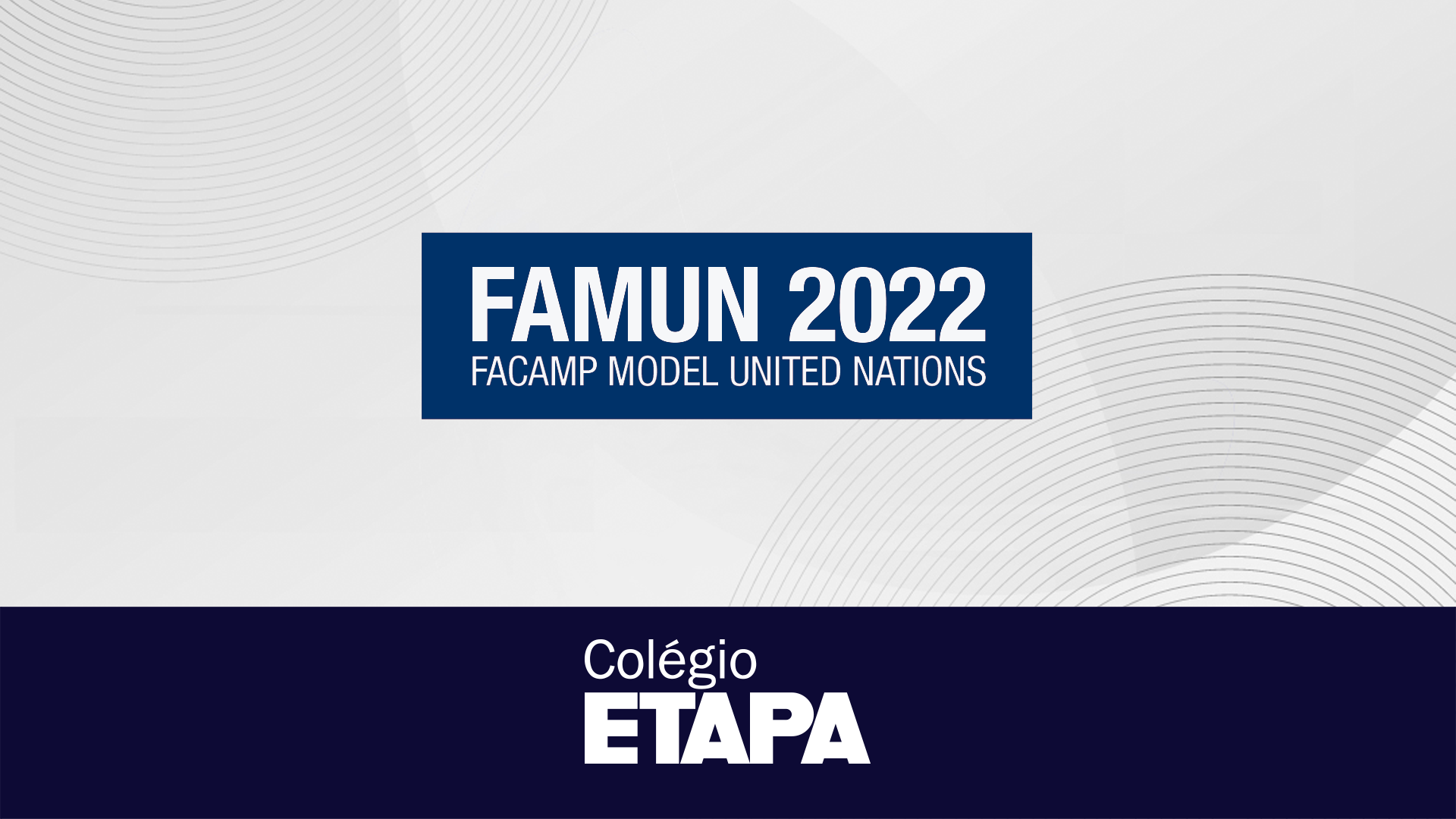O Famun 2022 ocorreu entre os dias 3 e 5 de setembro.