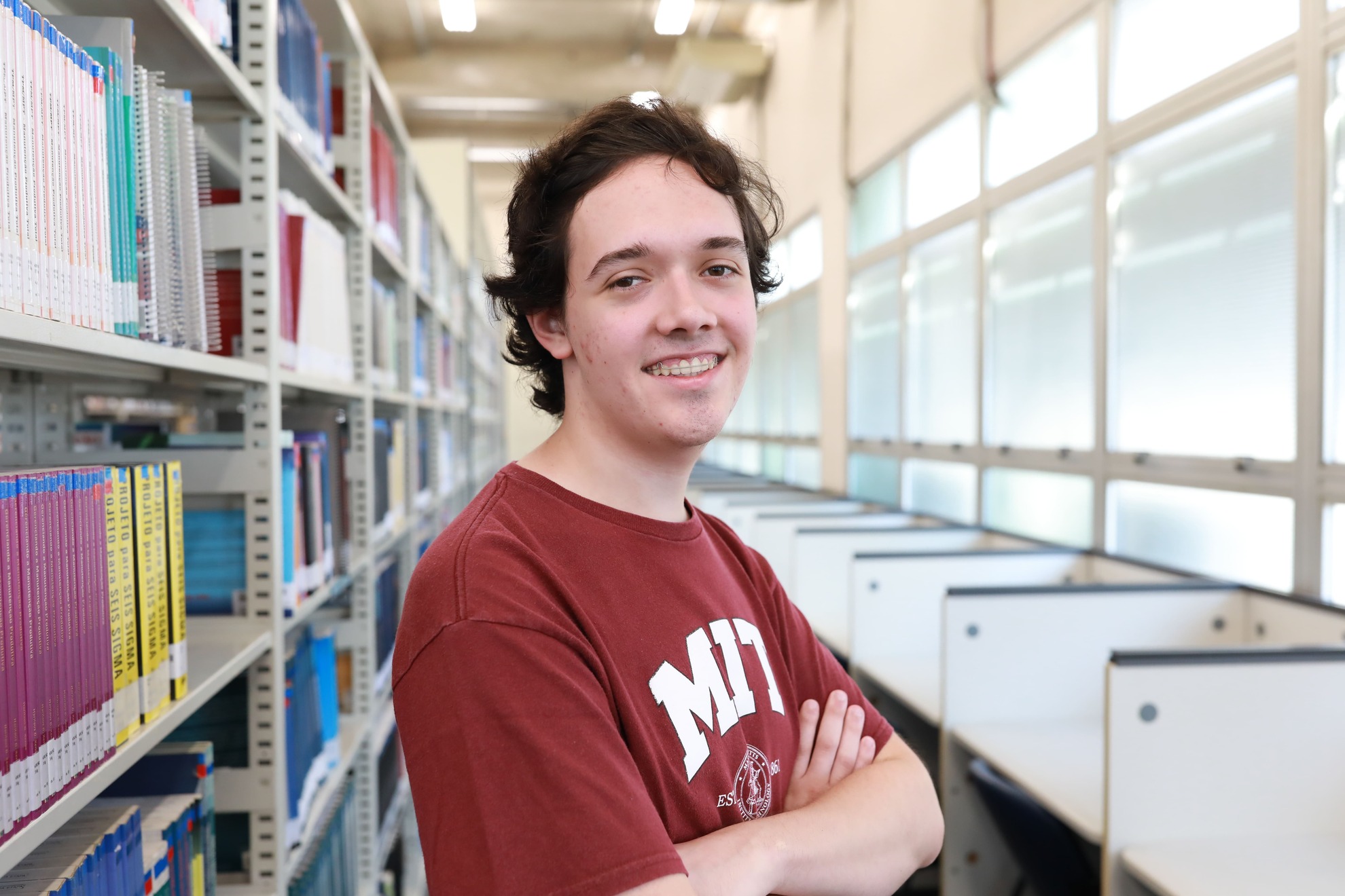 Pedro Lucas Lanaro Sponchiado vai estudar no MIT.