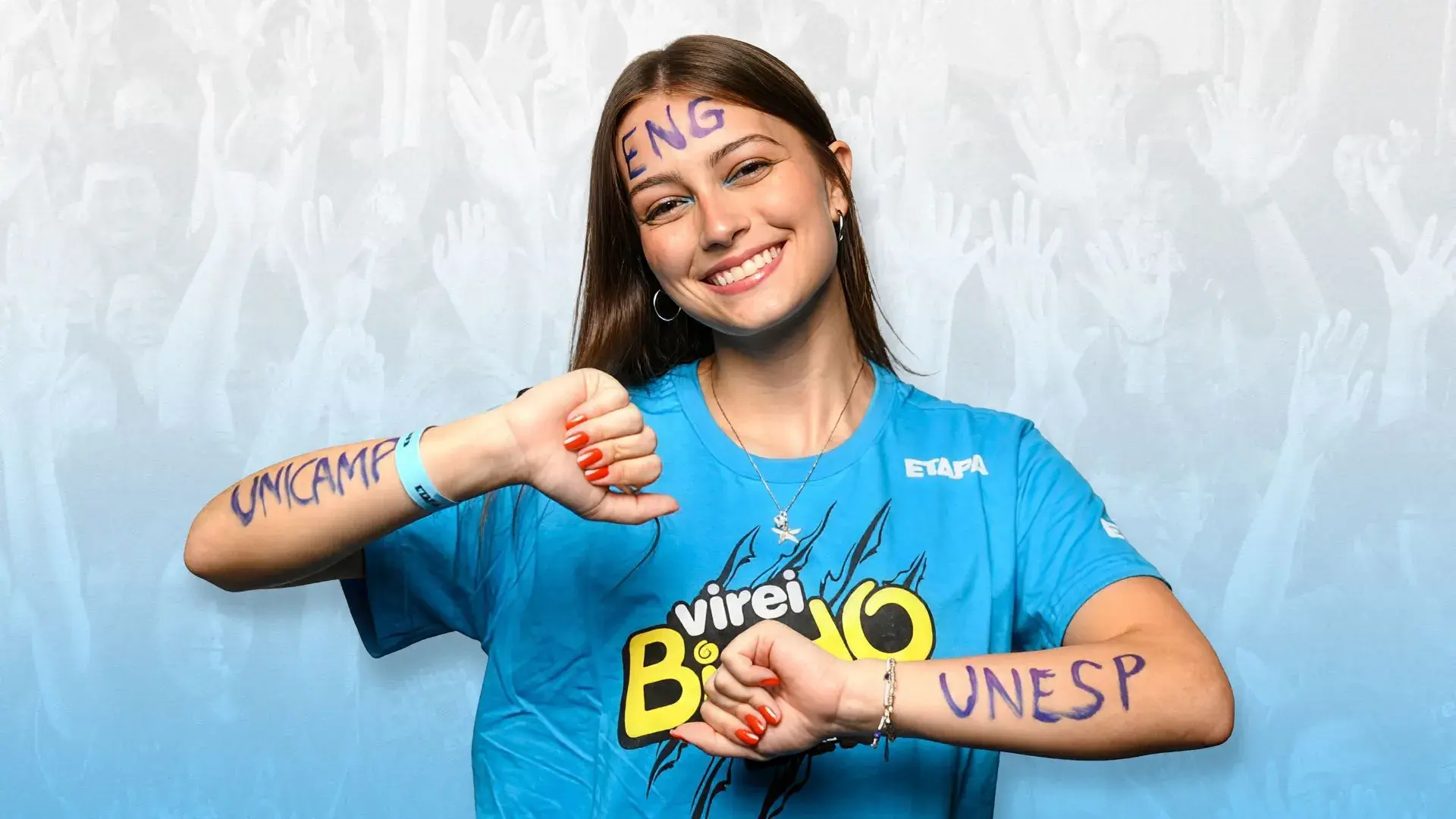 Aluna do Etapa aprovada em Engenharia na Unicamp e na Unesp.